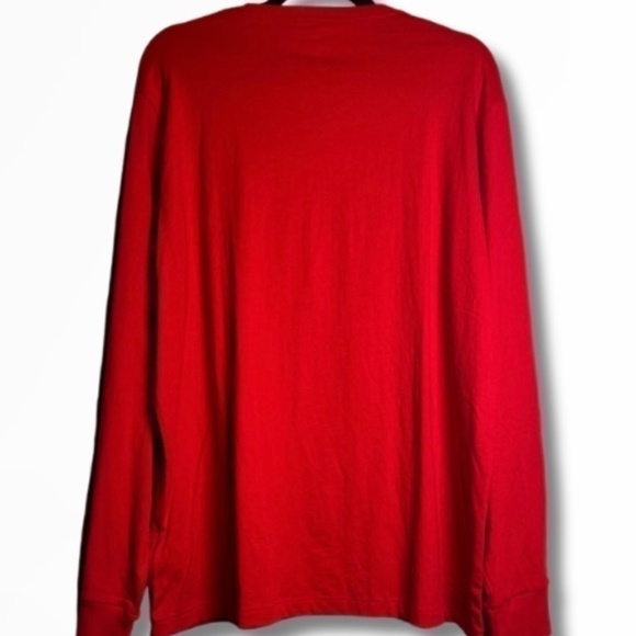 Polo Ralph Lauren Men’s Classic Fit Red Long-Sleeve Shirt Size Large - Picture 2 of 4